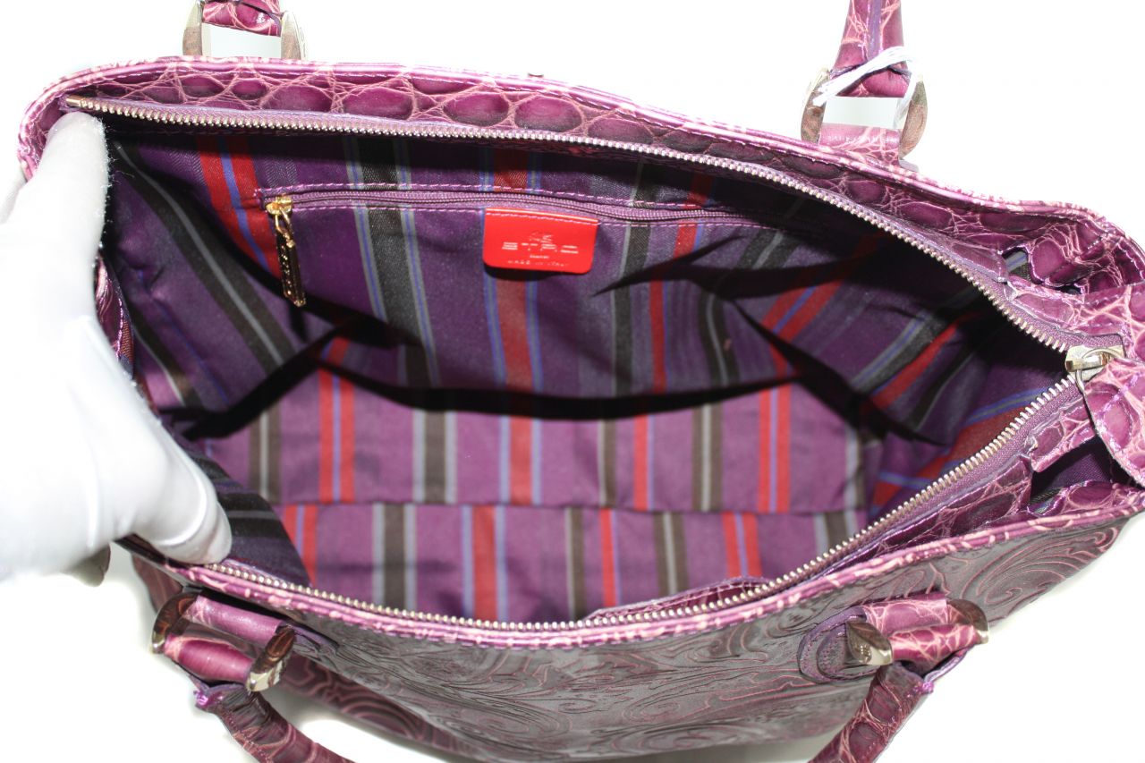 ETRO Flowers Shopping Tote