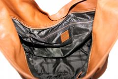 BURBERRY Leather Large Hobo