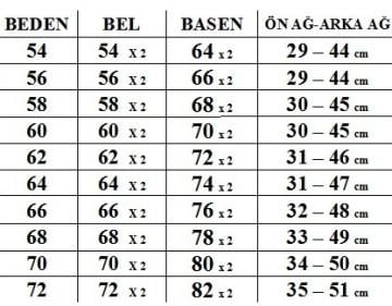 Büyük Beden Erkek  Pantolon PN55