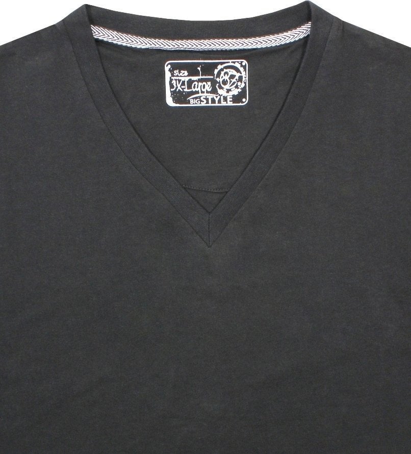 Büyük Beden V-Yaka T-Shirt T132