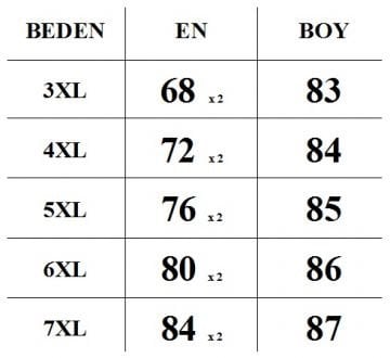 Büyük Beden V-Yaka T-Shirt T134