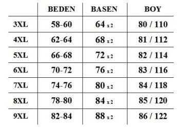 Büyük Beden Eşofman Takım E232
