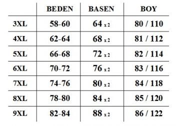 Büyük Beden Erkek  Eşofman E223