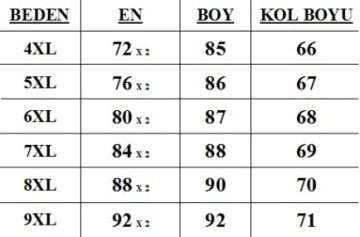 Büyük Beden Marine Gömlek G311