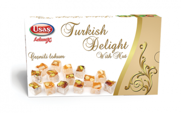 Fındıklı Fıstıklı Lokum 350 Gr