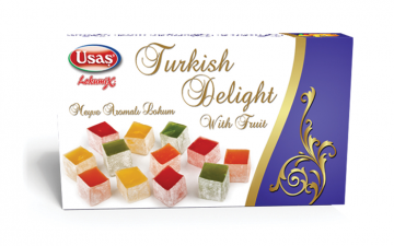 Meyve Aromalı Lokum 350 Gr