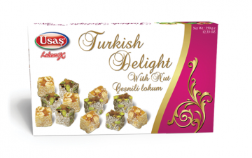 Fındıklı Fıstıklı Lokum 350 Gr