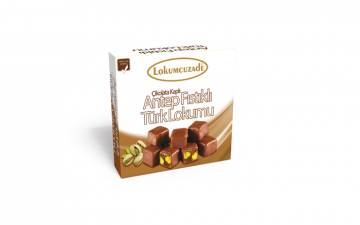 Fıstıklı Çikolata Kaplı Lokum 70 Gr