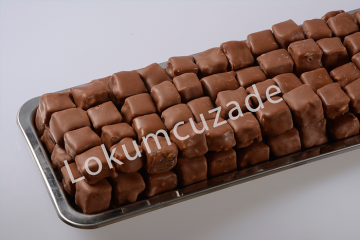 Fıstıklı Çikolata Kaplı Lokum 70 Gr