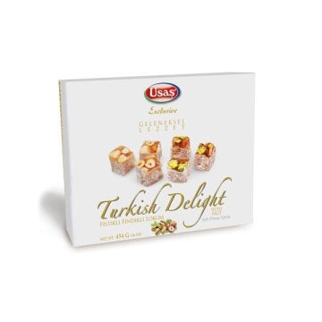 Fındıklı Fıstıklı Lokum 454 Gr