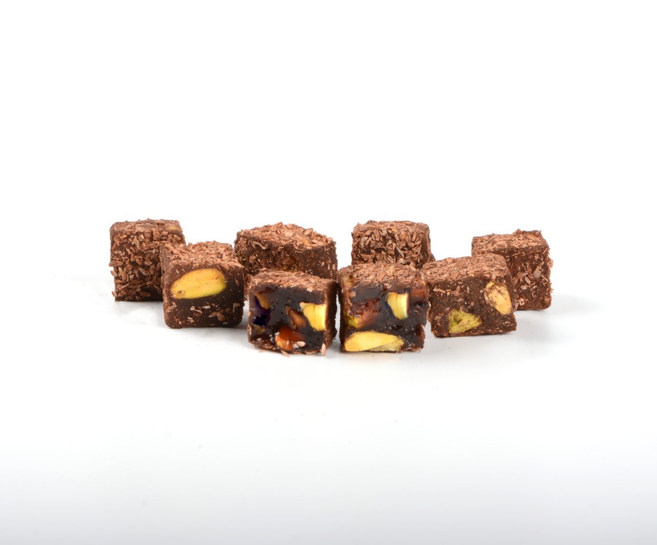 Kakaolu Duble Fıstıklı Lokum