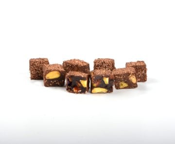 Kakaolu Duble Fıstıklı Lokum