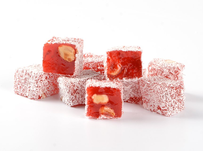 Nar Aromalı Fındıklı Lokum