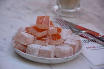 Nane - Sakız - Portakal Aromalı Lokum