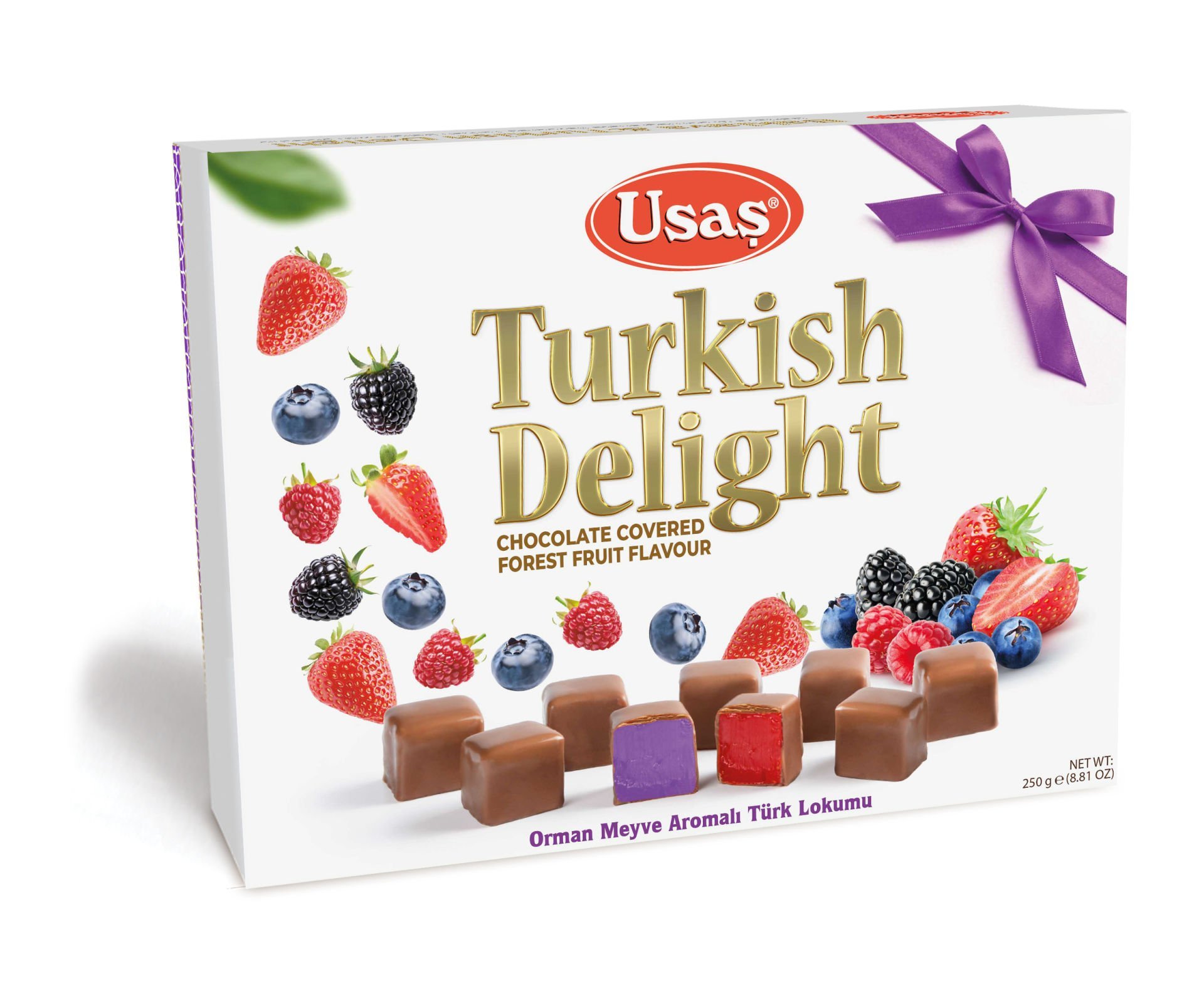 ÇİKOLATA KAPLI ORMAN MEYVELİ 250 GR