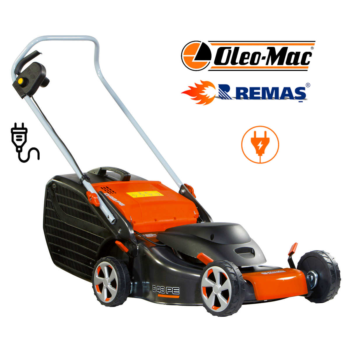 Oleo-Mac G 48 PE 1600 Watt Elektrikli Çim Biçme Makinesi
