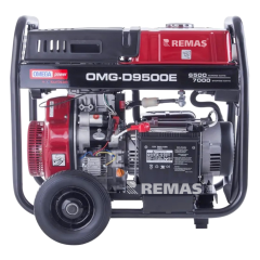 Omega OMG-D9500 E Marşlı 9 kVA Monofaze Dizel Jeneratör