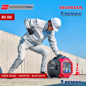 Honda EU 32i Inverter 3.2 kVA Bluetooth Sessiz Benzinli Jeneratör