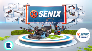 Senix GSS2-M-EU Akülü Çim ve Çit Kesme Budama Şimşir Biçme Makinası