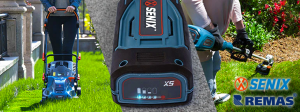 Senix GSS2-M-EU Akülü Çim ve Çit Kesme Budama Şimşir Biçme Makinası