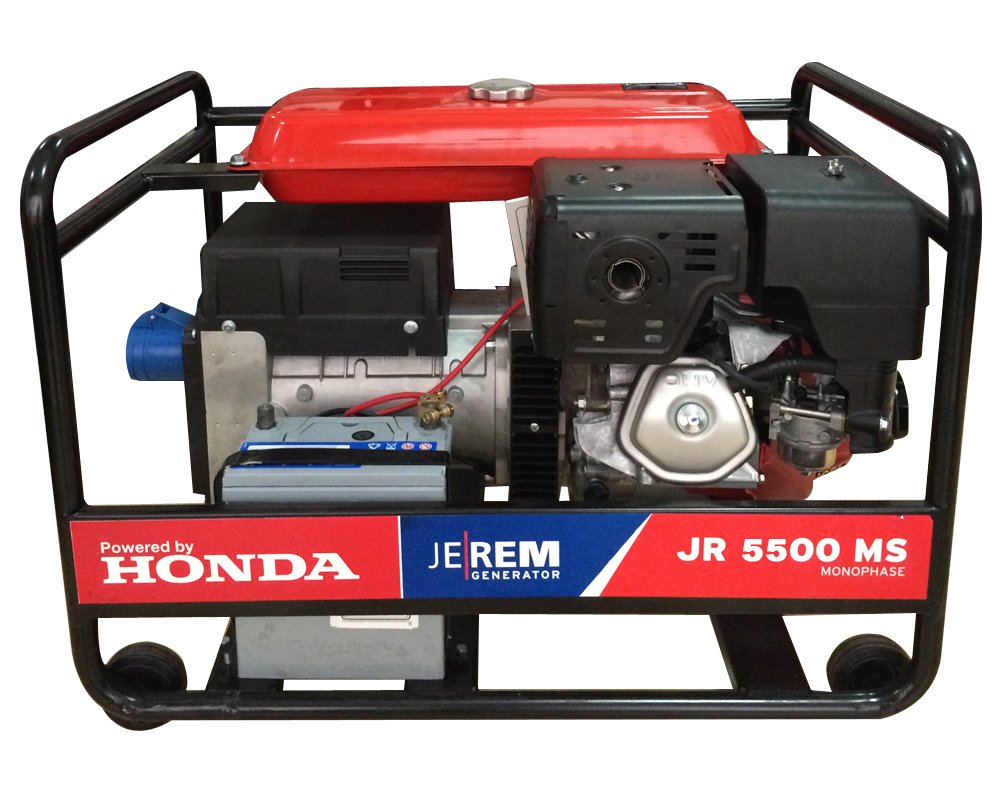 Honda JR 5500 MS Marşlı 5,5 KVA Benzinli Jeneratör