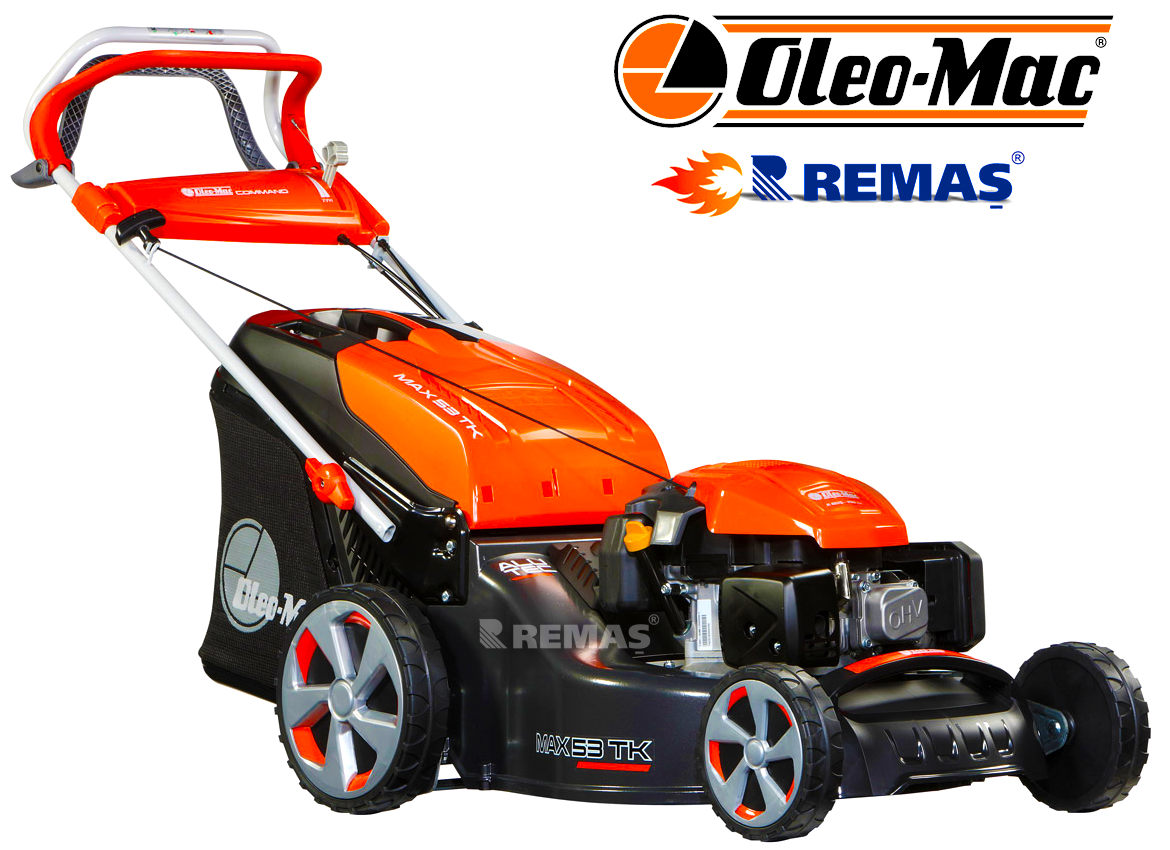 Oleo-Mac MAX 53 TK EUR5 All Road Alüminyum Şanzımanlı Benzinli Çim Biçme Makinesi