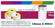 140mm x 450mt Premium Wax Ribon