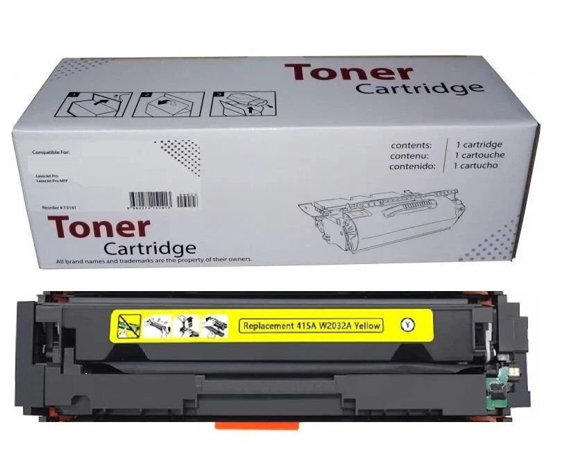 HP 415A Muadil Toner W2032A Sarı