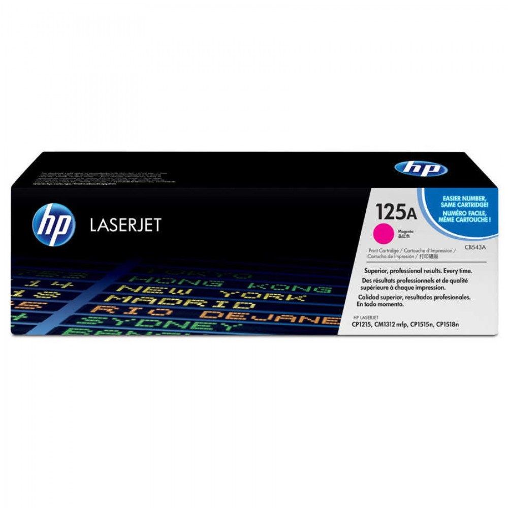 Orijinal HP CB543A Toner 125A Kırmızı