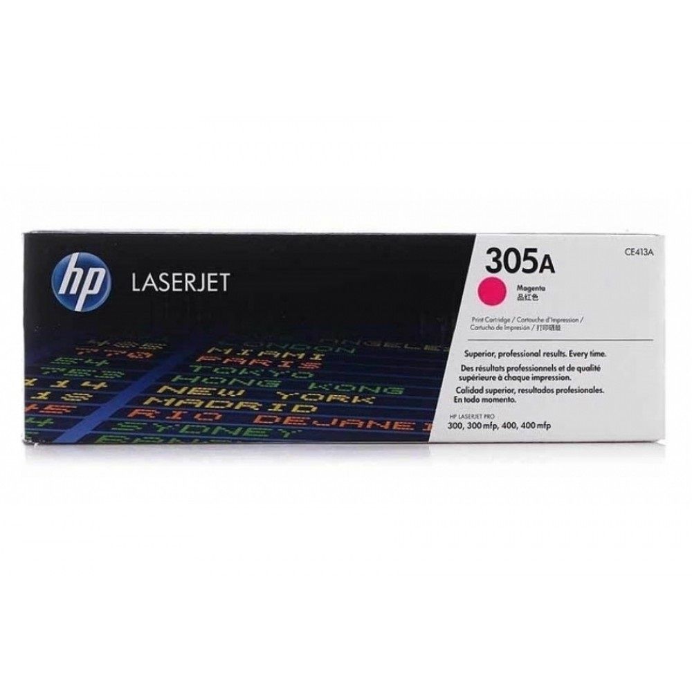 Orijinal HP CE413A Toner 305A Kırmızı
