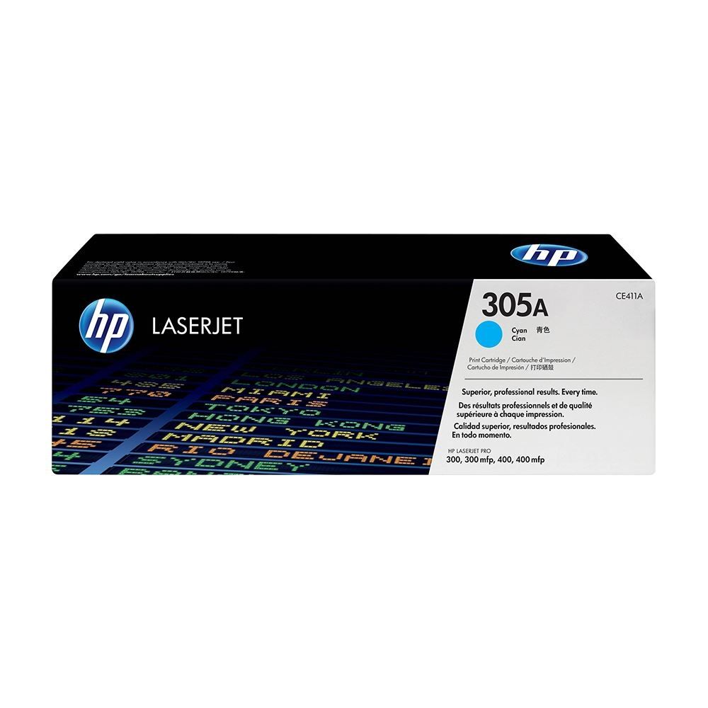 Orijinal HP CE411A Toner 305A Mavi