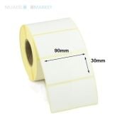 90x30 mm Kuşe Etiket