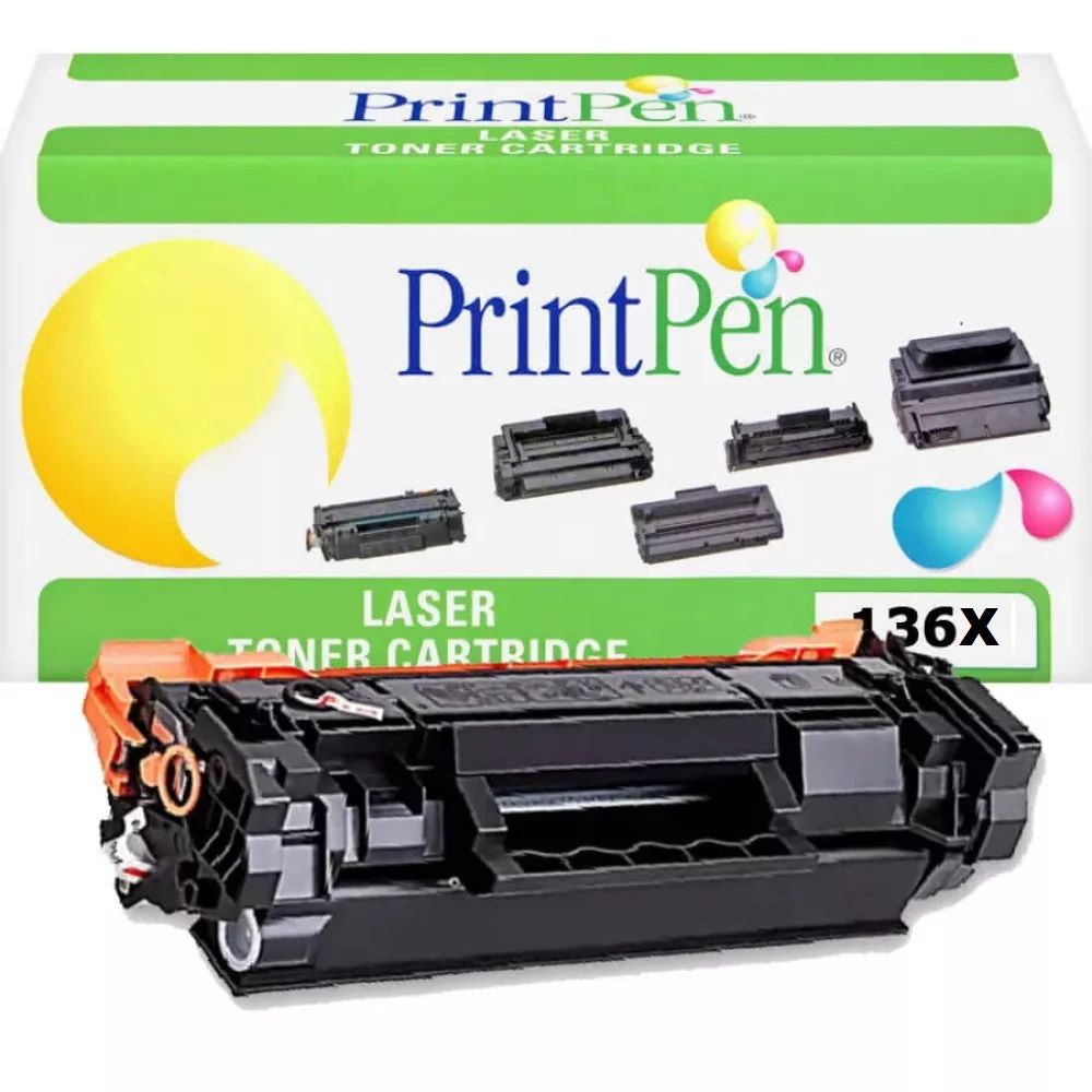PrintPen HP 136AX Muadil Toner W1360X