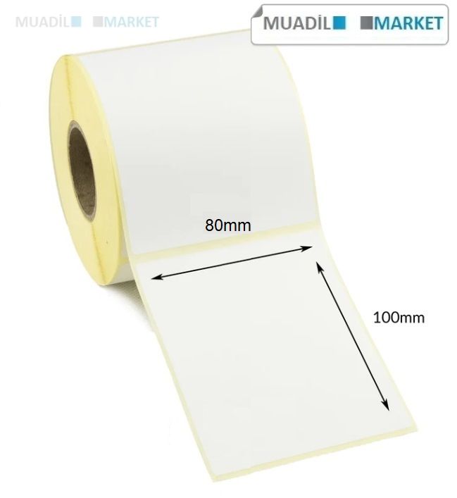 80 x 100 mm Termal Etiket