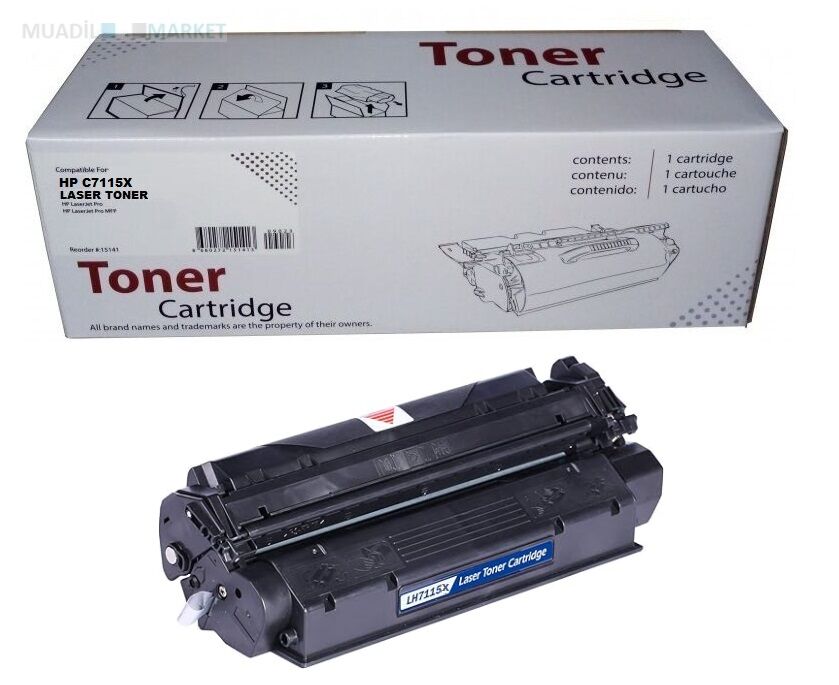 HP C7115X (15X) Muadil Toner