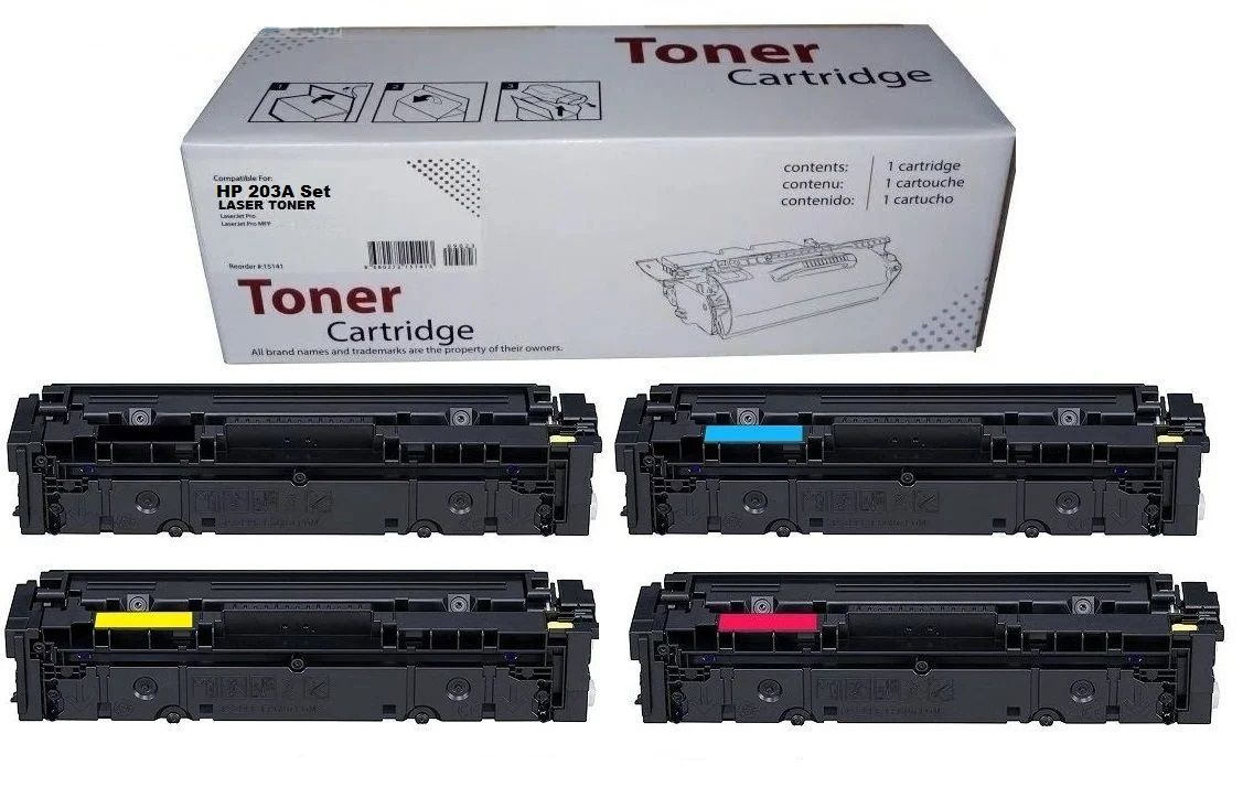 HP 203A Set Muadil Toner