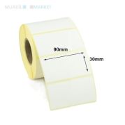 90mm x 30mm Vellum Barkod Etiketi