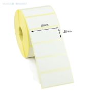 60 x 20 mm Termal Etiket