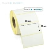 60 x 30 mm Termal Etiket