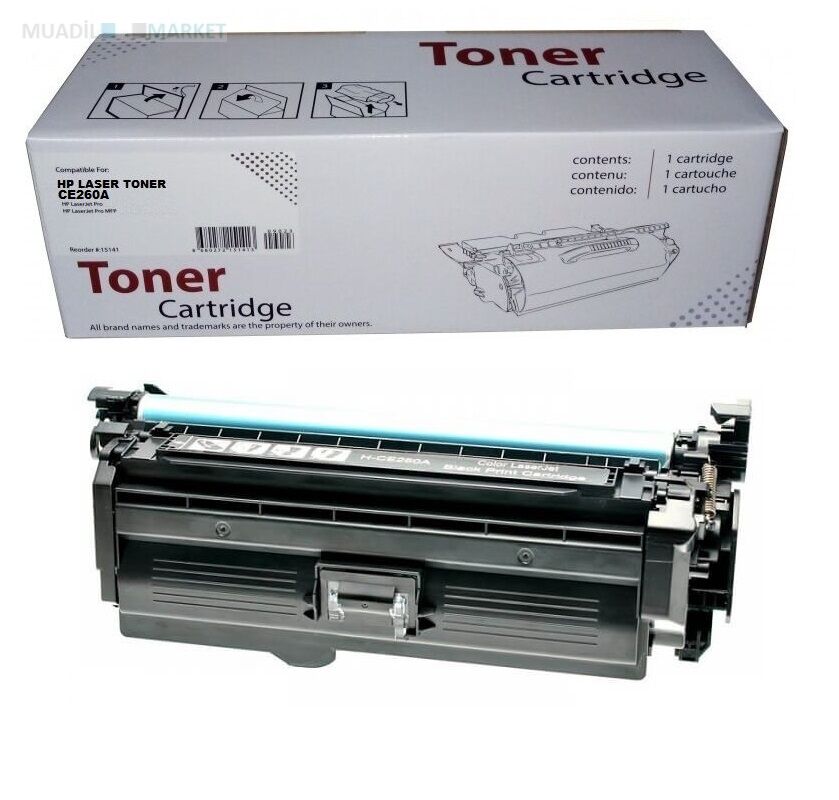 HP CE260A (647A) Siyah Muadil Toner