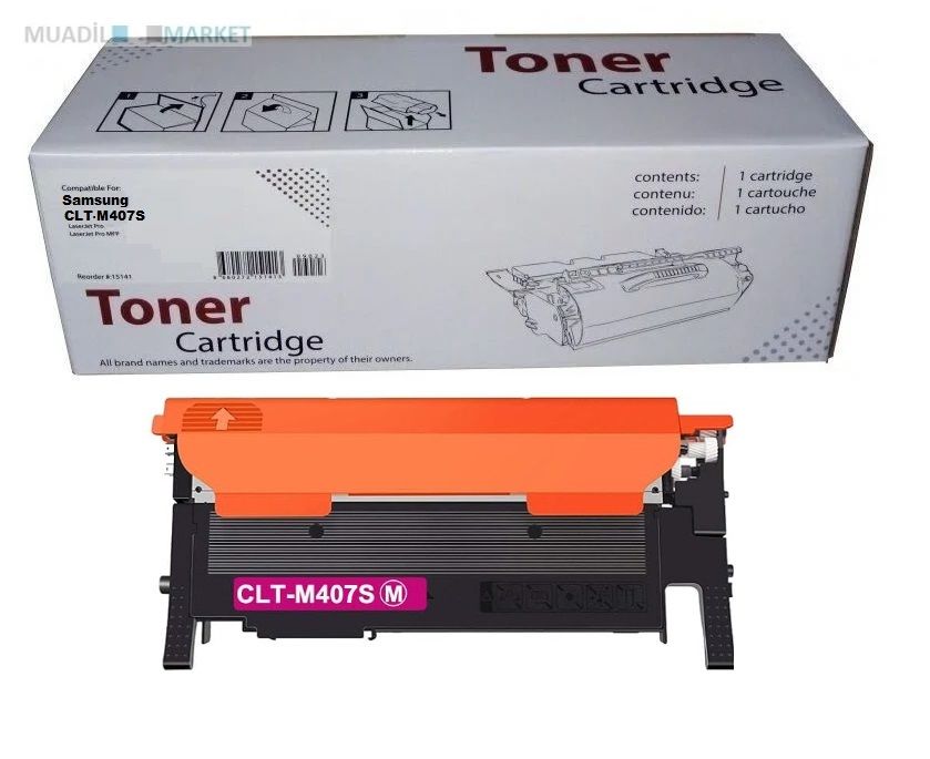 SAMSUNG CLT-M407S Kırmızı Muadil Toner