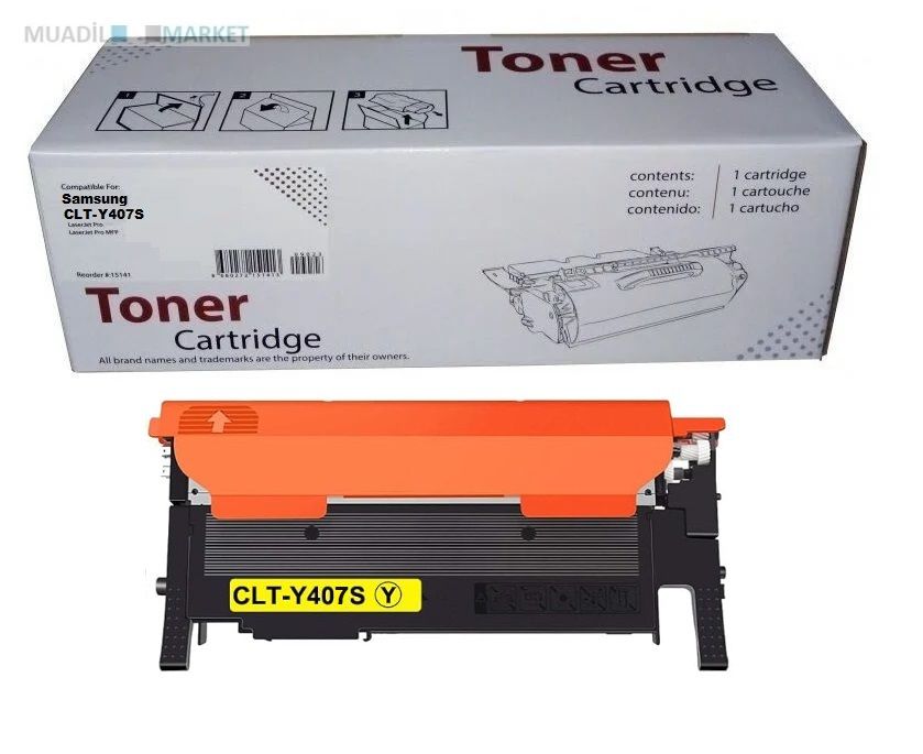 SAMSUNG CLT-Y407S Sarı Muadil Toner