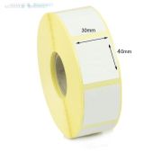 30mm x 40mm Vellum Barkod Etiketi