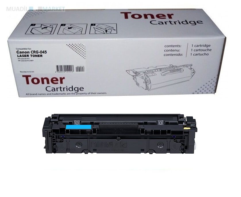 Canon 045C Mavi Muadil Toner