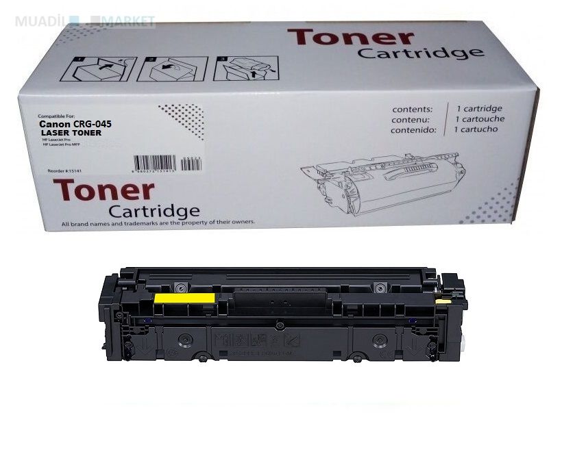 Canon 045Y Sarı Muadil Toner