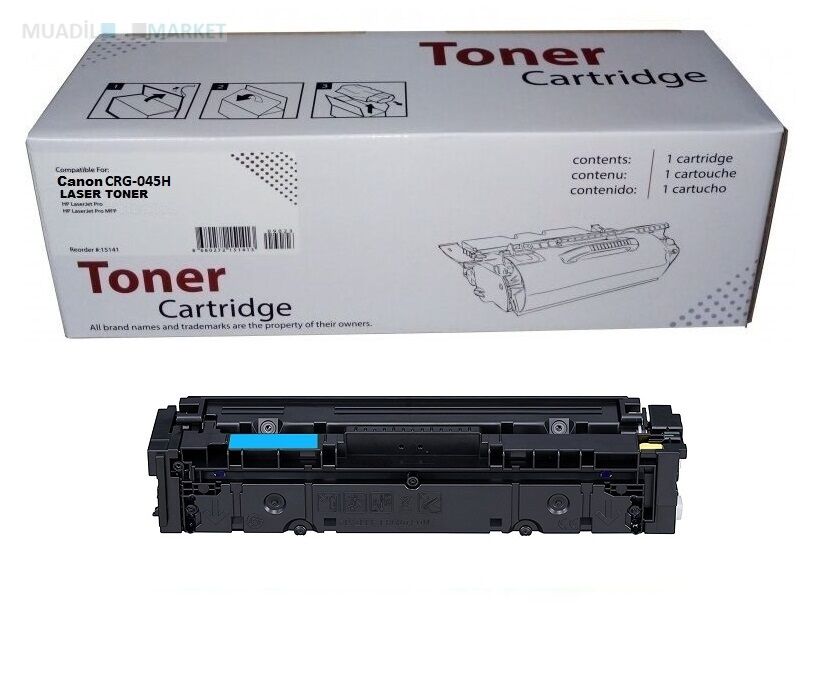 Canon 045H Mavi Muadil Toner