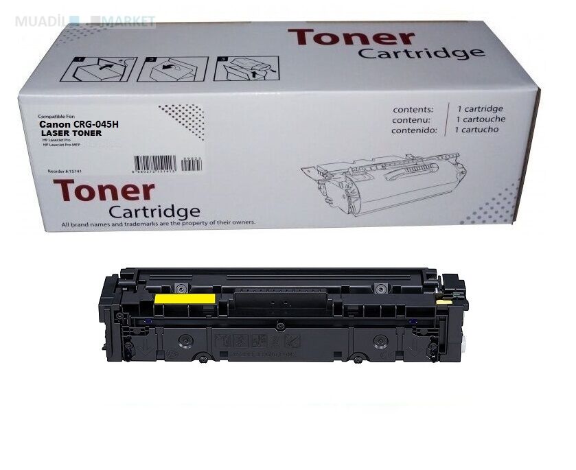 Canon 045H Sarı Muadil Toner