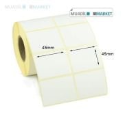 45 x 45 mm Termal Etiket 2li