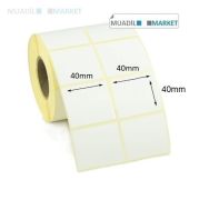 40 x 40 mm Termal Etiket 2li