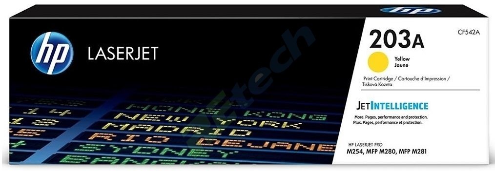 HP 203A Sarı Orjinal Toner-HP CF542A Orjinal Toner